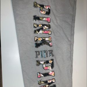 VS PINK grey sweatpants🤍